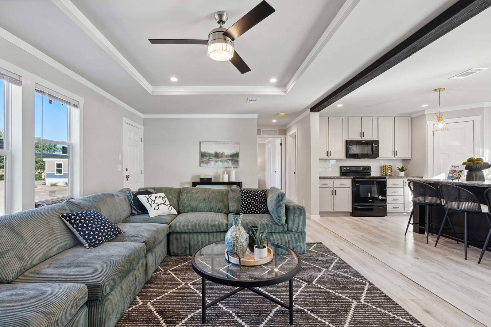 Ascend AS2860H model-home interior and display finishes; model example, features and finishes vary